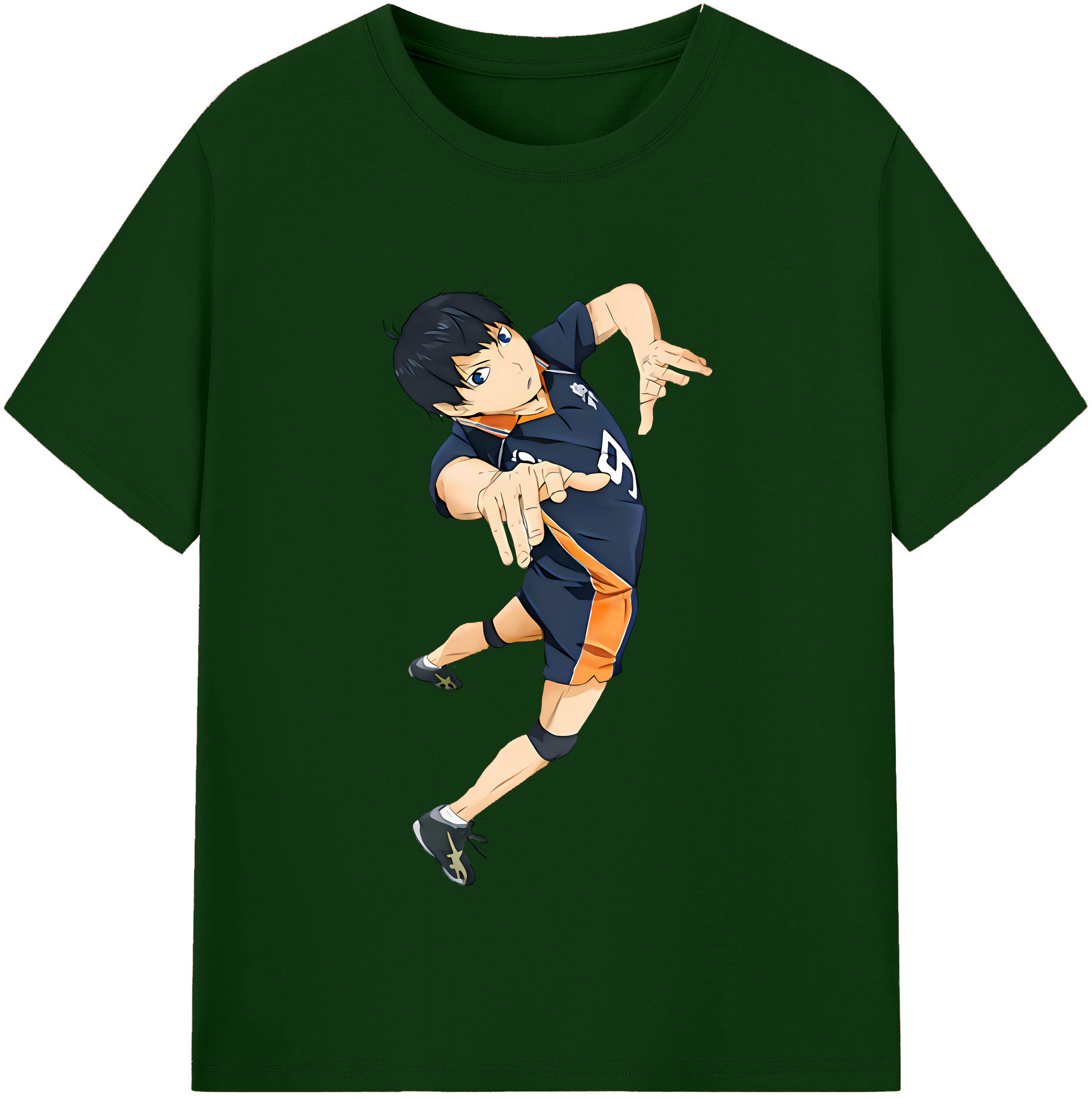 （画像用） ハイキュー!! Haikyu!! 綿100％半袖Tシャツ（フロントプリント）